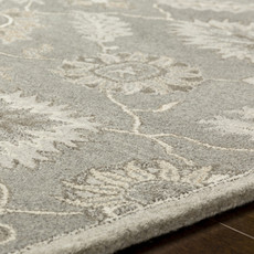 CAESAR WEST SIDE TRADITIONS 5' X 8' GREY TAUPE BEIGE TAN BLACK BROWN