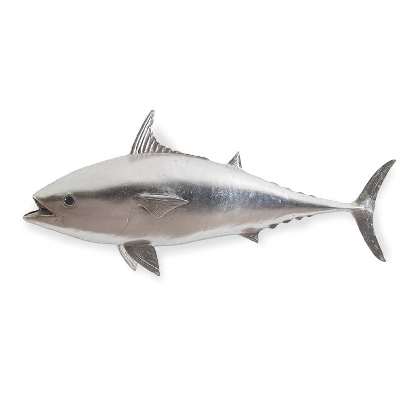 MACKEREL WALL SCULPTURE SILVERLEAF