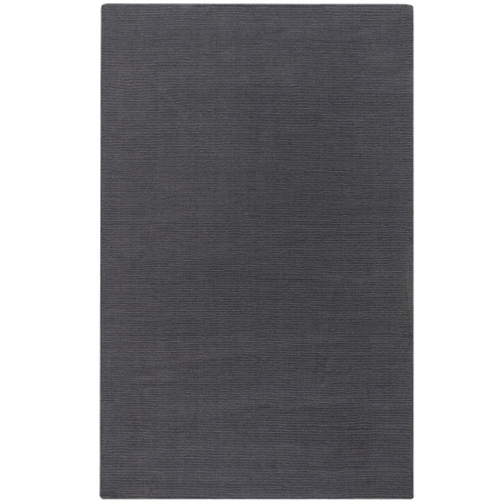 MYST RIBBED CHARCOAL 6' X 9'