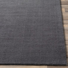 MYST RIBBED CHARCOAL 6' X 9'