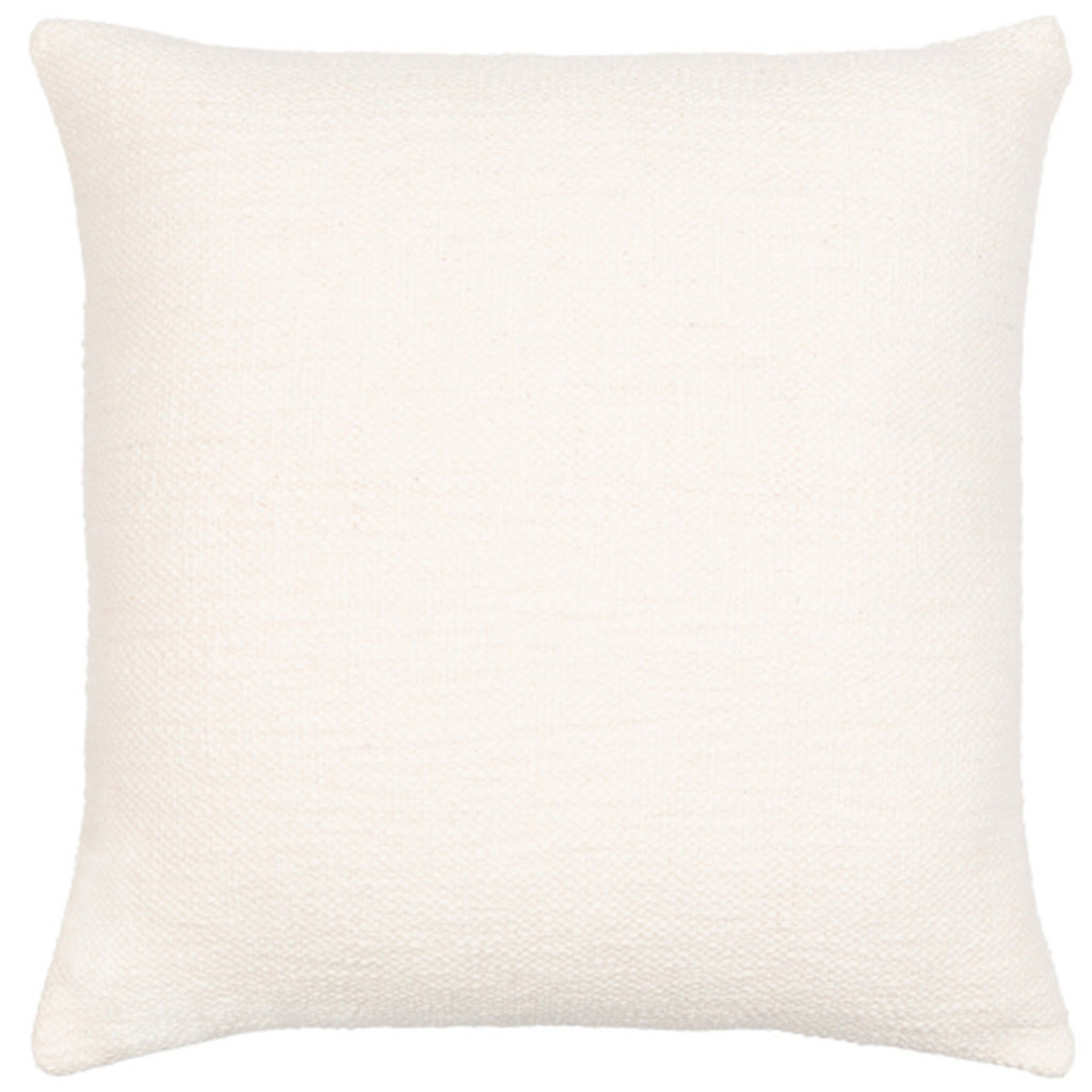 IBIZA DOWN FILLED PILLOW 22" CREAM WHITE