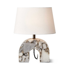 TURNABOUT MARBLE ACCENT LAMP