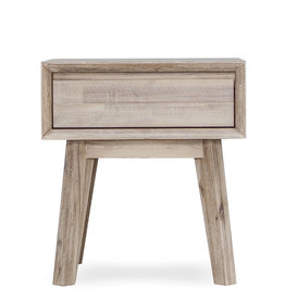 ISAAC 1 DRAWER SIDE TABLE