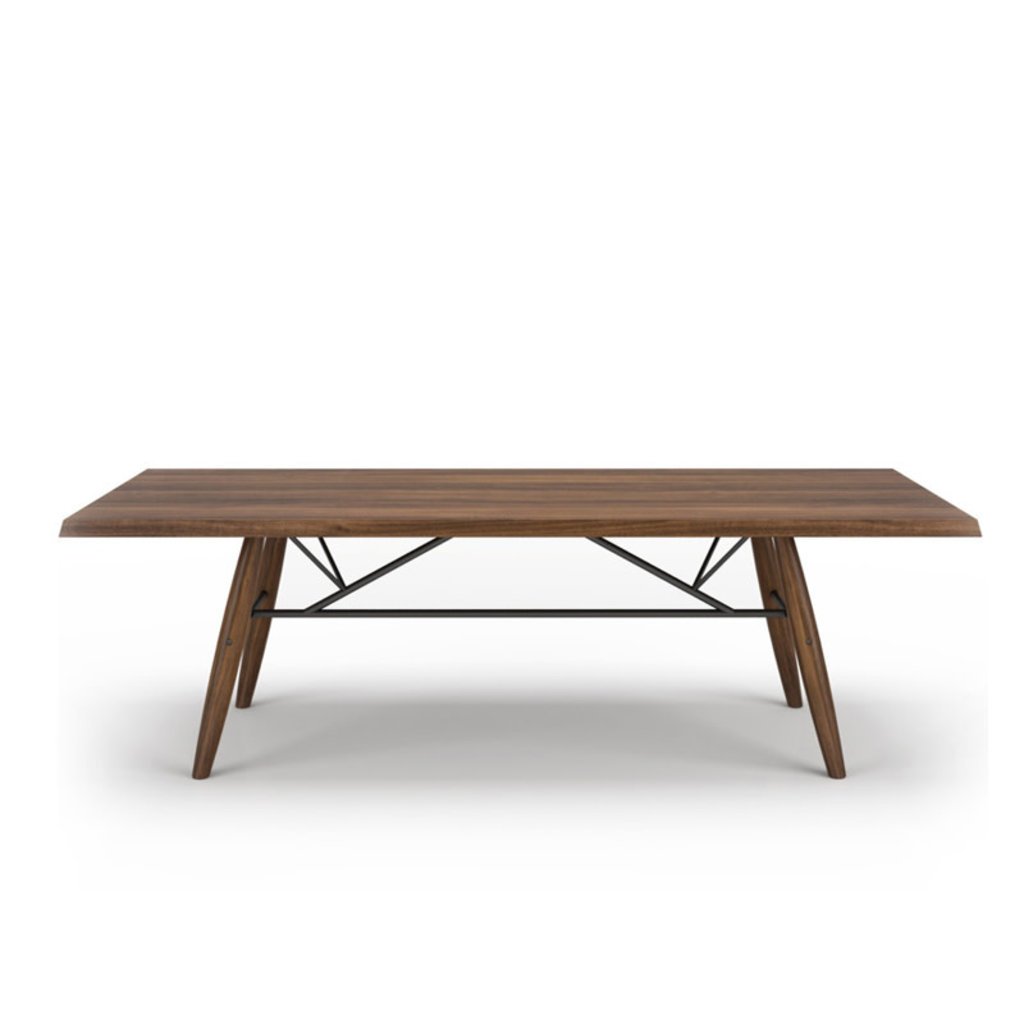 CONNECTION WALNUT DINING TABLE By HUPPE