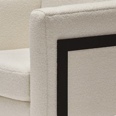 MCGREGOR CHAIR FAUX SHEARLING WHITE