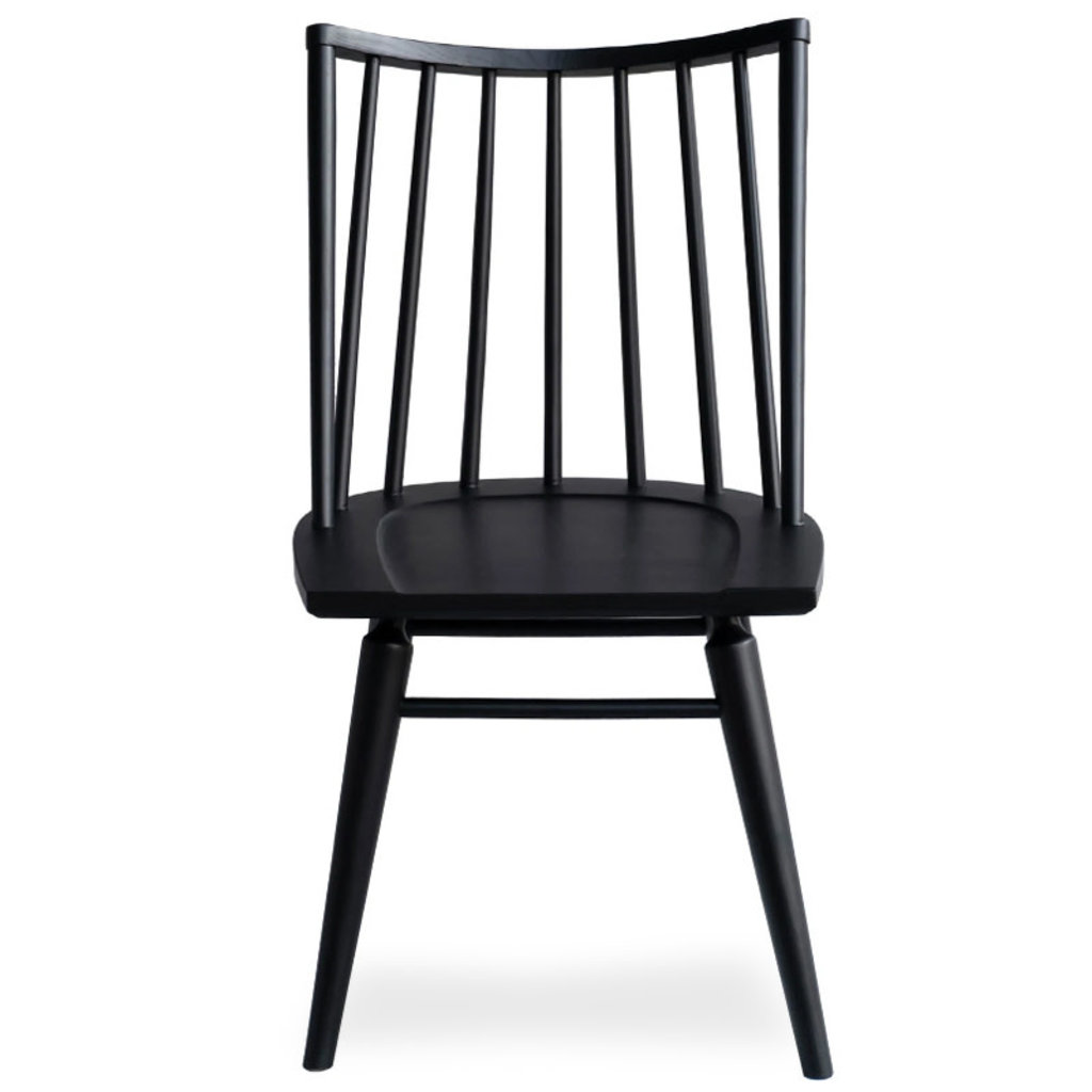 HALIFAX DINING CHAIR WOOD BLACK