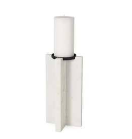 HALL MARBLE CANDLE HOLDER TALL