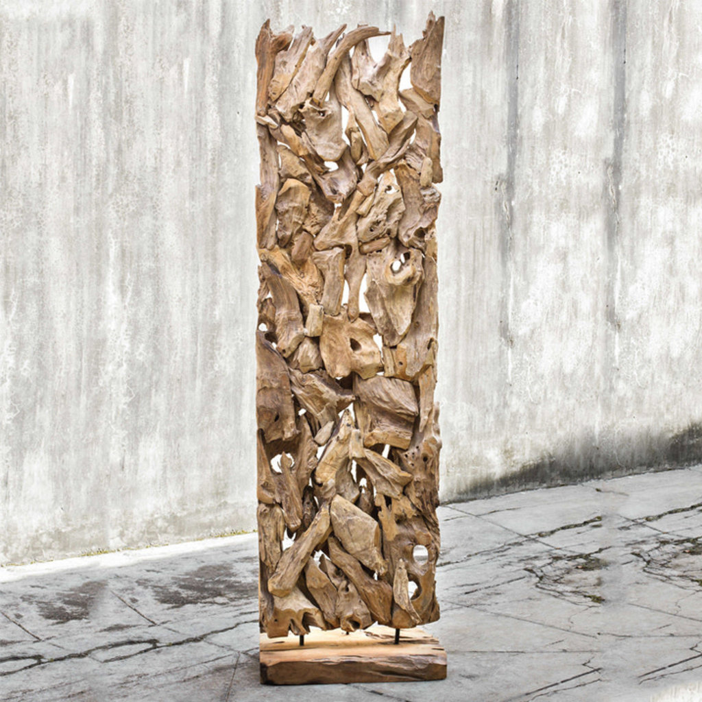 CONTINENTAL DRIFTWOOD FLOOR SCULPTURE