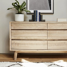 ISAAC 6 DRAWER DRESSER