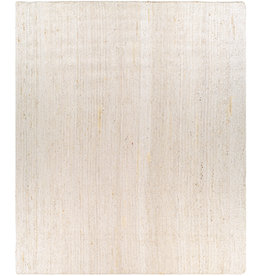 BRAIDED JUTE 8'10" X 12' BLEACHED WHITE