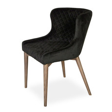 ANGELOU CHAIR BLACK VELVET