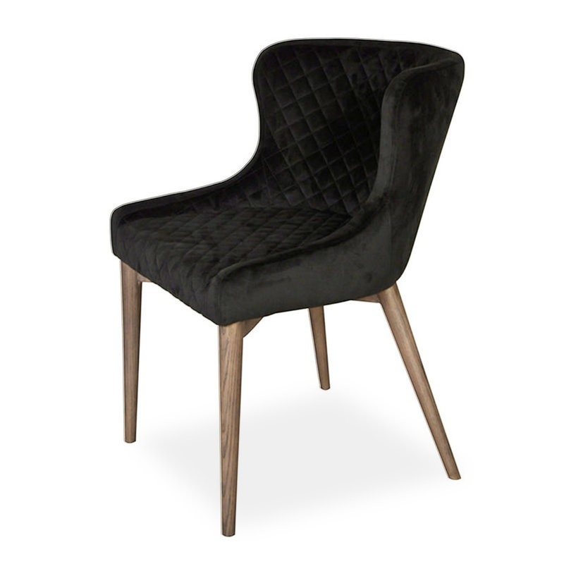 Dining Chairs Portside Interiors, Hamilton Arm Dining Chairs With Black Legs