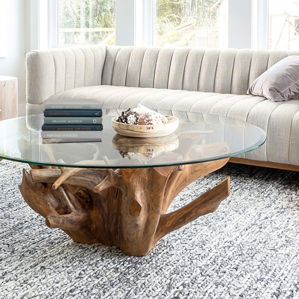 NATURA ROOT COFFEE TABLE LARGE 48"