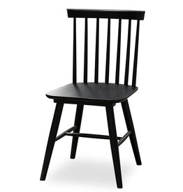 HAMPSHIRE DINING CHAIR WOOD BLACK