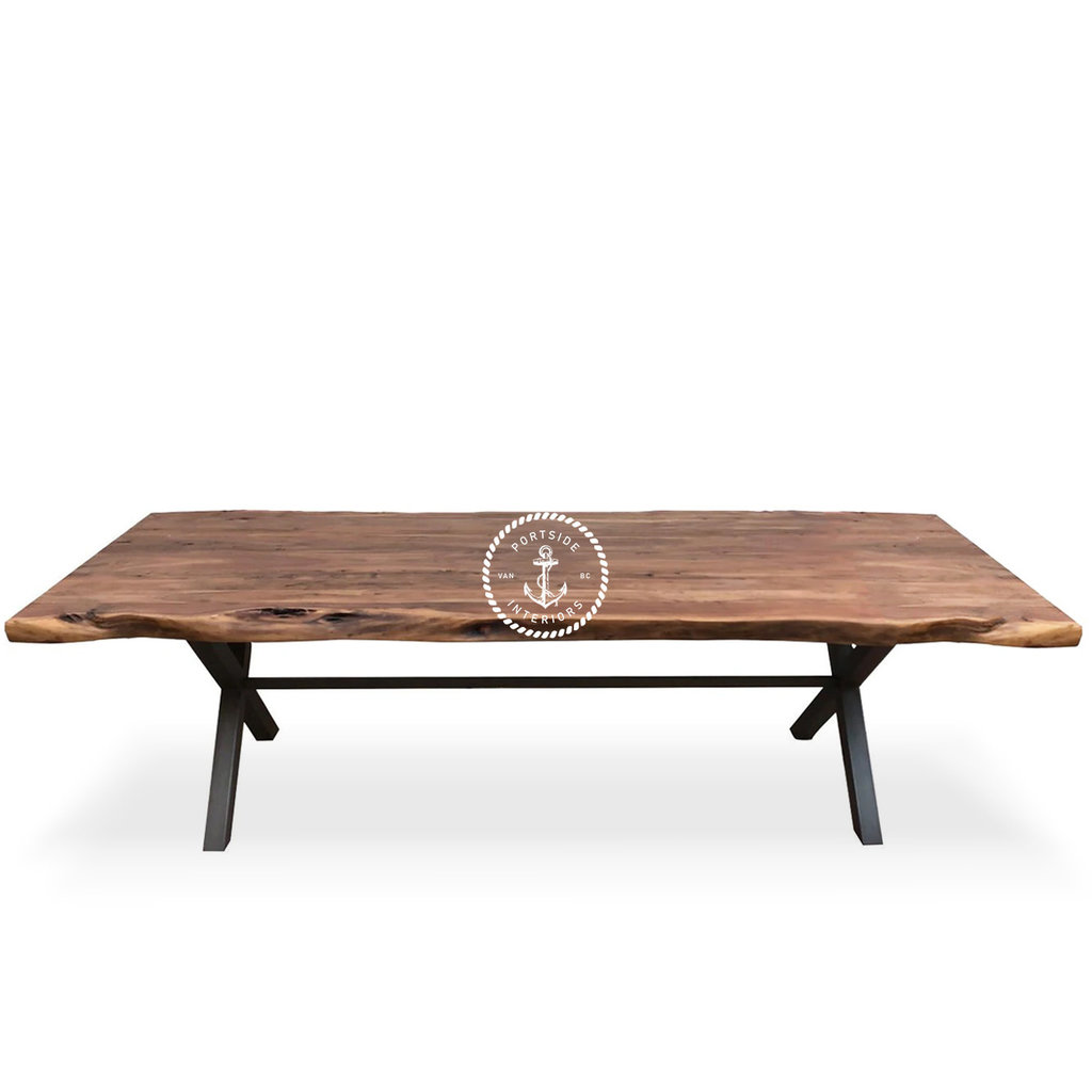 BENJAMIN LIVE EDGE DINING TABLE 98"