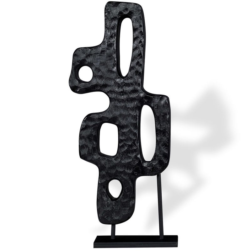 CHISELED SILHOUTTE SCULPTURE - MEDIUM