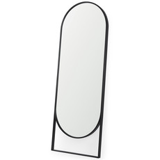 EPIPHANY ARCHED MIRROR METAL BLACK