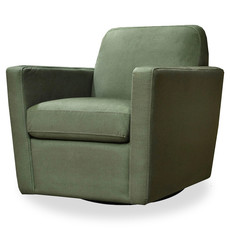 TORTOISE SWIVEL ARM CHAIR GREEN