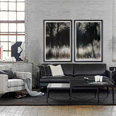 BLUES DAY SOFA LEATHER By Furninova Sweden