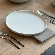 UNO DIP BOWL 5" STONEWARE OFF WHITE