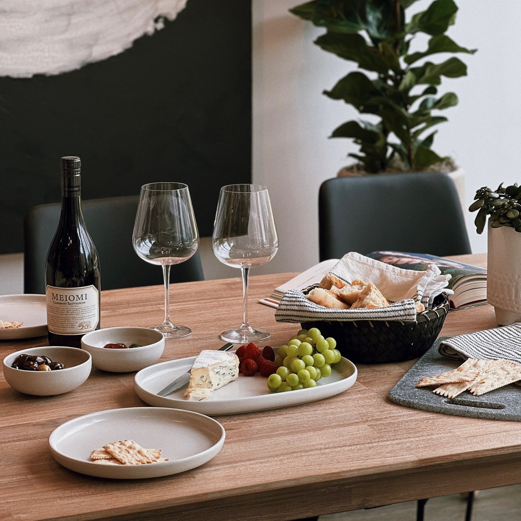 UNO DIP BOWL 5" STONEWARE OFF WHITE