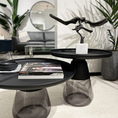 RöK COFFEE TABLE SMOKED GLASS