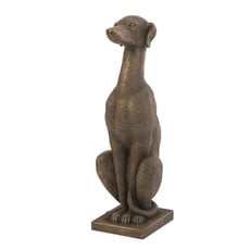 GREYHOUND SCULPTURE RESIN BRONZE