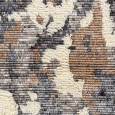 DECADENT 8'10" X 12' CHOCOLATE CHARCOAL TAUPE NATURAL