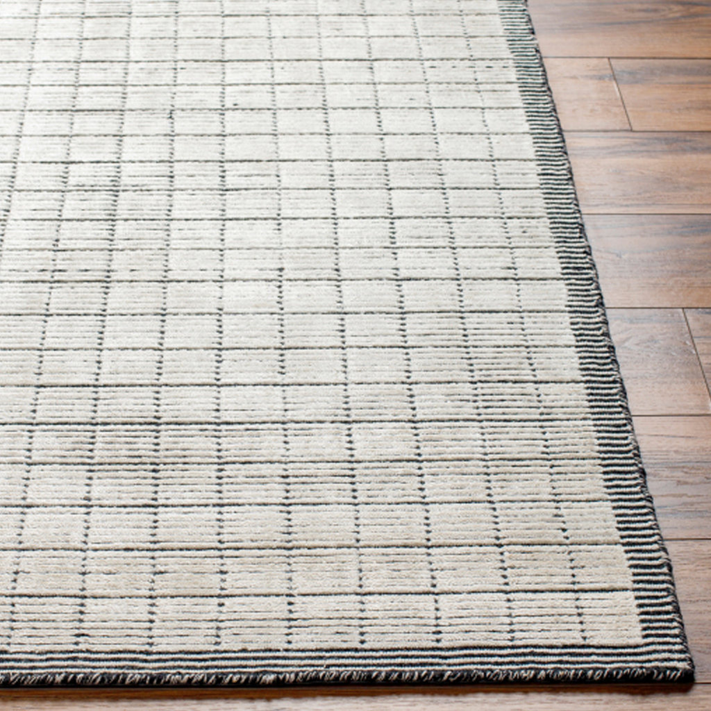 CARRE CLAY RUNNER 2'6" X 8' LIGHT GREYS BLACK