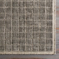 CARRE CLAY RUNNER 2'6"X8' GREY TAN