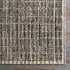 CARRE CLAY 6'X9' GREY TAN