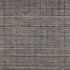 CARRE CLAY 6' X 9' GREY TAN