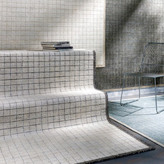 CARRE CLAY 6' X 9' GREY TAN