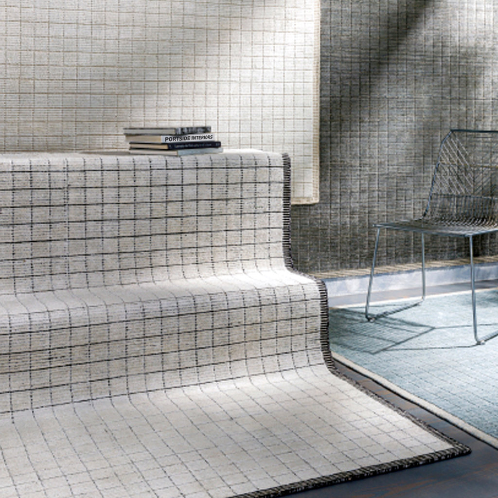 CARRE CLAY 8' X 10' GREY TAN