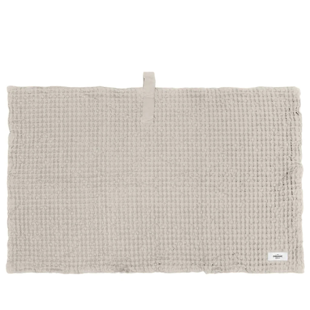 BIG WAFFLE BATH MAT STONE