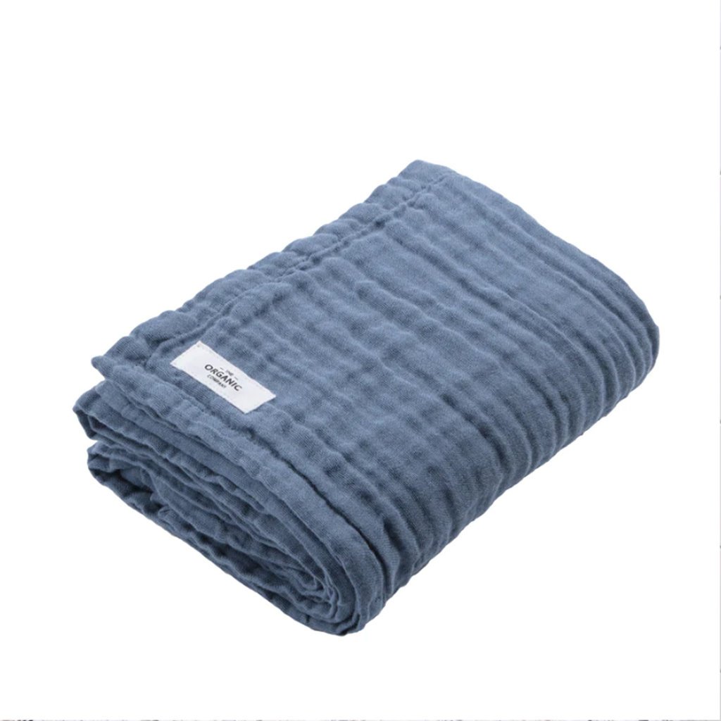 FINE BATH TOWEL GREY BLUE