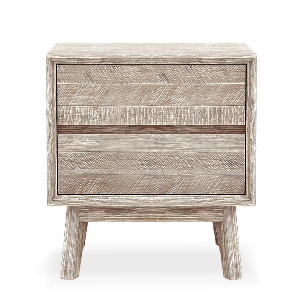 ISAAC 2 DRAWER NIGHTSTAND