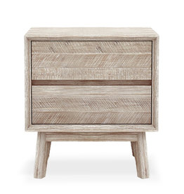 ISAAC 2 DRAWER NIGHTSTAND