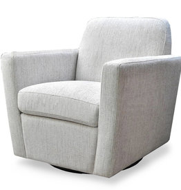 TORTOISE SWIVEL ARM CHAIR LIGHT GREY