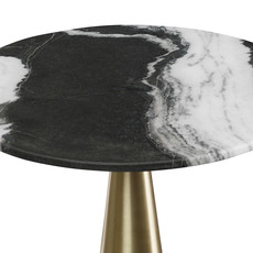 PANDA SIDE TABLE MARBLE