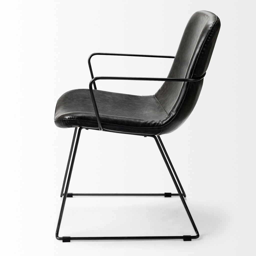 JANX DINING CHAIR BLACK