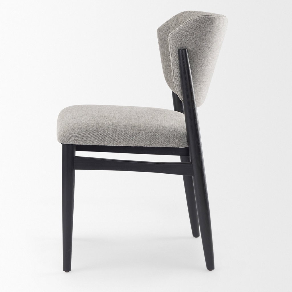 BRUSSELS DINING CHAIR GREY