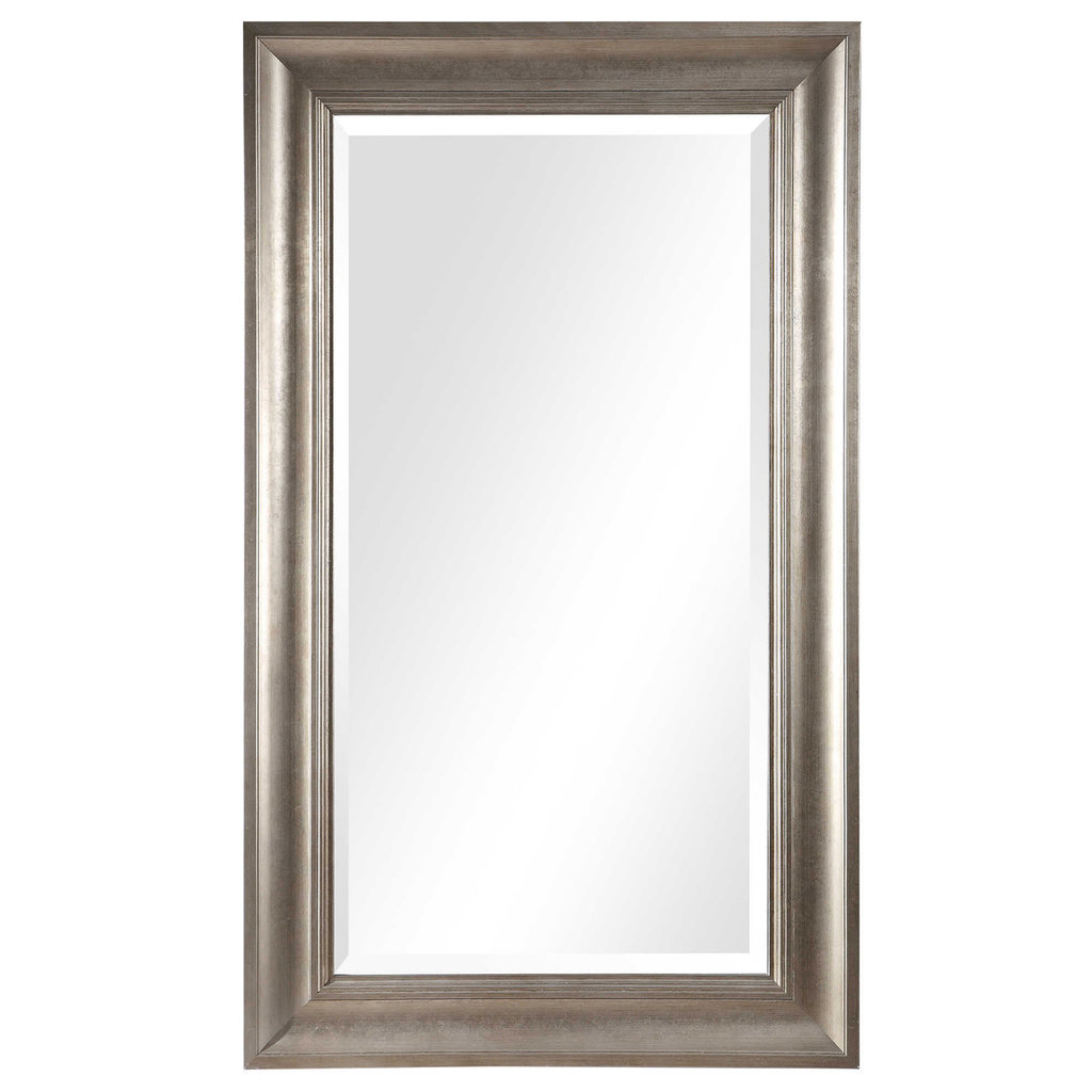 PALIA MIRROR WARM SILVER LEAF