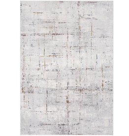 AISHA 9' X 12'3" LIGHT GREY SCATTERED MODERN