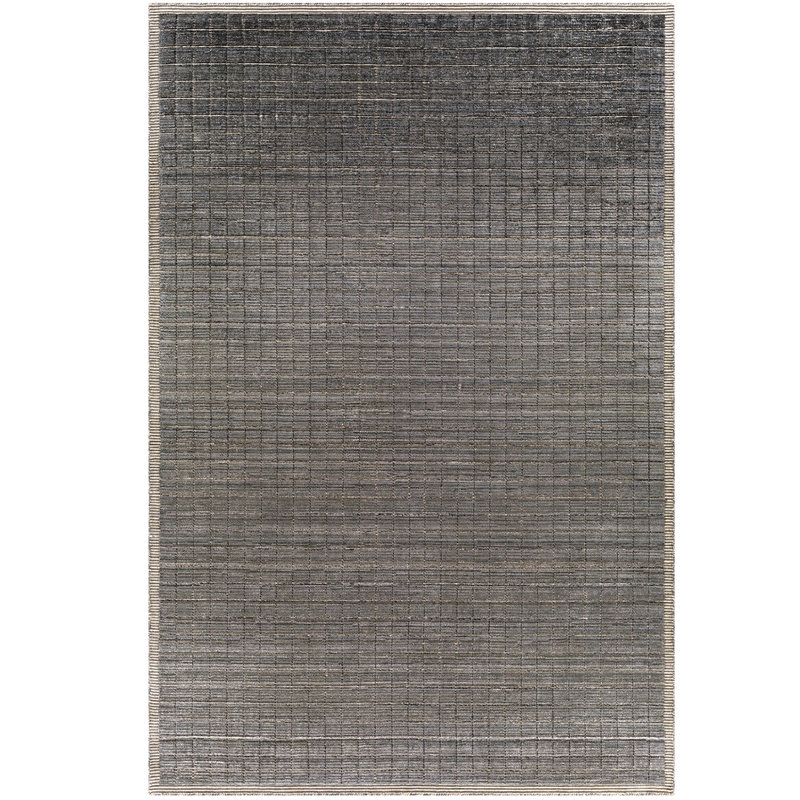 CARRE CLAY 8'10"X12' GREY TAN