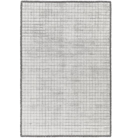 CARRE CLAY 10' X 14' LIGHT GREYS BLACK