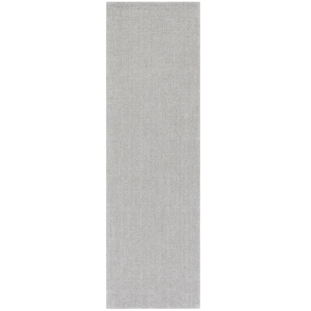 BARI RIBBED GREY RUNNER 2'6"X8'