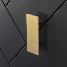 MANGAN 4 DOOR SIDEBOARD BLACK