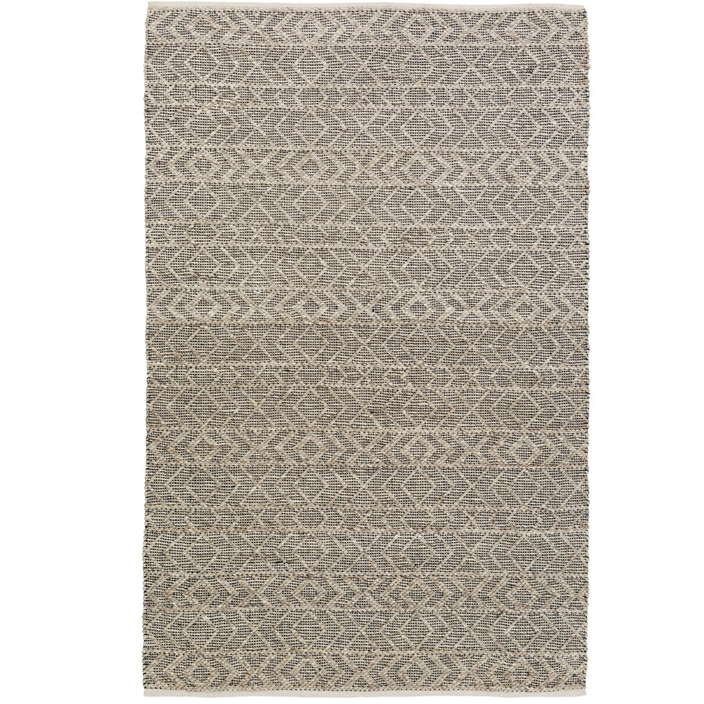 INGRID ZAG 8'X10' NEUTRAL CHARCOAL LIGHT GREY