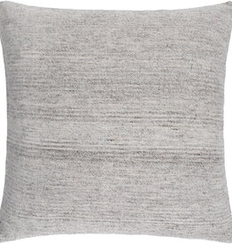 BONNE DOWN FILLED PILLOW 22"D GREY SAND